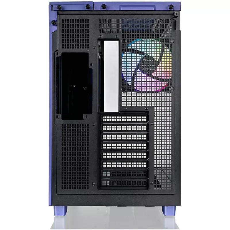 View 380 XL TG ARGB, case tower viola, vetro temperato x 2