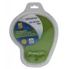 Tappetino per mouse ESPERANZA EA137G gel con poggiapolsi, tinta unita verde, base antiscivolo