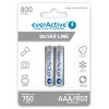 Batteria ricaricabile everActive EVHRL03-800 AAA NiMH 1,2 V, cilindrica, confezione da 4
