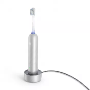 Spazzolino elettrico MOVA Fresh Pro Adult Sonic argento — 4 modalità, batteria ricaricabile agli ioni di litio, timer integrato