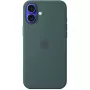 Apple iPhone 16 Plus Custodia in silicone compatibile MagSafe – Verde oceano