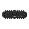 Box esterno per SSD M.2 SilverStone SST-MS13, USB 3.2 Gen 2, display di stato RGB LED, nero