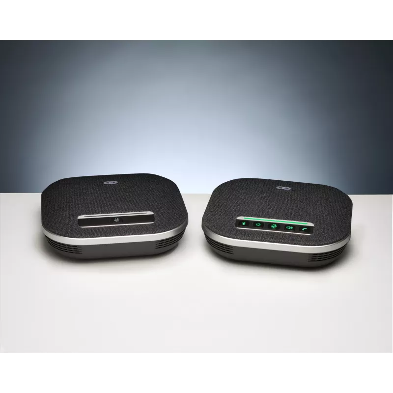 Speakerphone per conferenze Boom Collaboration GEMINI con microfono integrato, Bluetooth e USB, nero