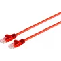 ShiverPeaks 08-35014 Cat7 U/UTP cavo patch RJ45, rosso, 0,5 m