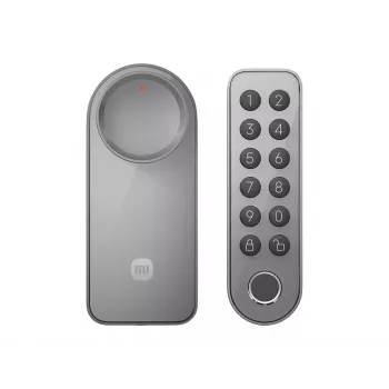 Serratura smart per porta Xiaomi Smart Lock controllo remoto Bluetooth Grigio Li-Ion 7,2V 2450mAh 60×141×59mm