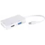 shiverpeaks ®-BASIC-S--Adattatore-Mini DisplayPort maschio su HDMI/DVI/VGA femmina, bianco (BS10-01015)