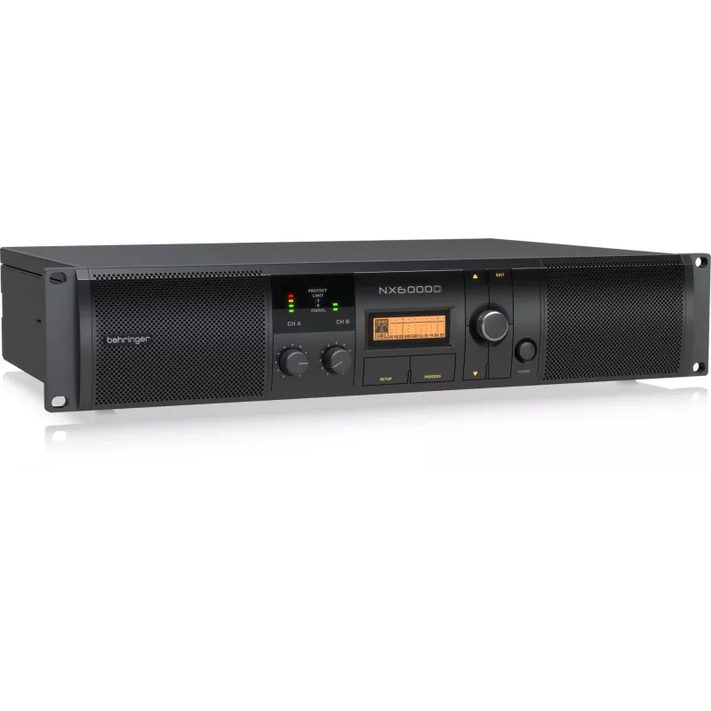 Behringer NX6000D amplificatore audio 2.0 canali home nero