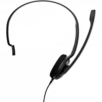 Sennheiser PC 7 USB Headset con filo archetto ufficio/call center USB Type-A nero