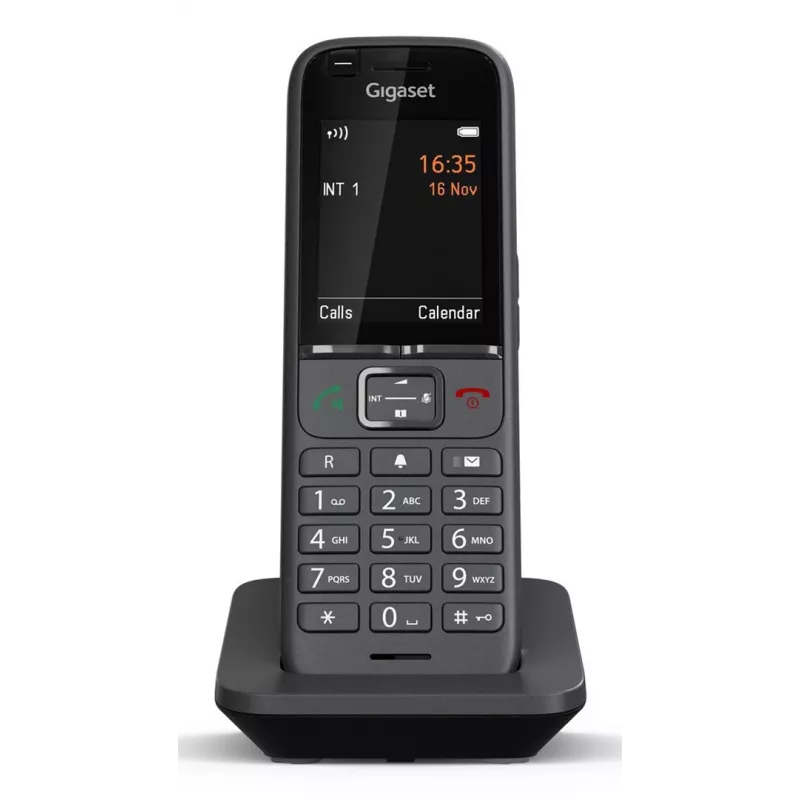 Gigaset N530 IP PRO + S700H PRO telefono DECT identificazione chiamante antracite