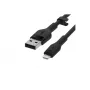 Belkin BOOST CHARGE Flex cavo da USB-A a Lightning CAA008BT1MBK, 1 m, nero