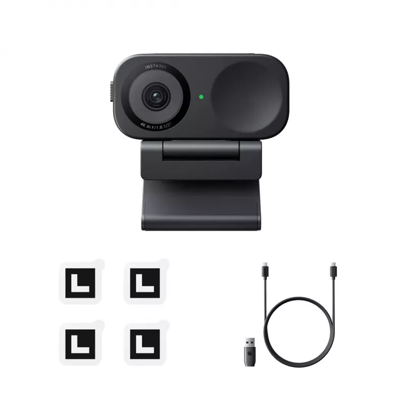 Webcam Insta360 Link 2C 3840 x 2160 Pixel USB nero