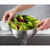 GEFU COLINO colino da cucina, acciaio inox, 24 cm