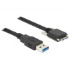 Cavo USB DeLOCK 83599 USB 3.2 Gen 1 3 m USB A Micro-USB B nero