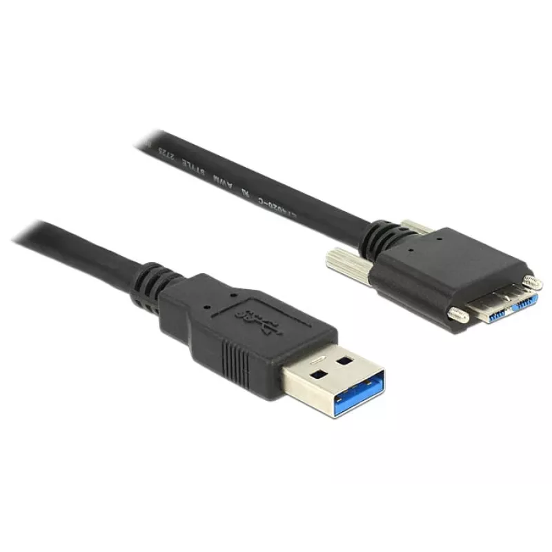 Cavo USB DeLOCK 83599 USB 3.2 Gen 1 3 m USB A Micro-USB B nero