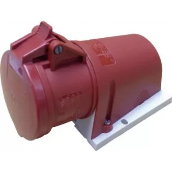 Presa a parete CEE Mennekes rossa 32 A/400 VAC