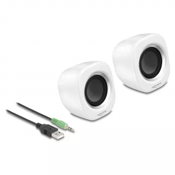 Altoparlante DELOCK Mini Stereo 27008, 2W