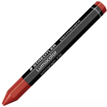 Staedtler Lumocolor Omnigraph 236 gessetto per marcatura permanente, rosso