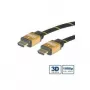 GOLD Cavo HDMI High Speed con Ethernet 10,0 m, HDMI Type-A standard, HDMI Type-A standard