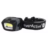 Lampada frontale everActive HL-150, torcia frontale, 150 lm, 3 W, IPX4, 3×AAA, nera