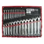 Chiavi a forchetta piatte 6-32 mm, 25 pezzi, Yato YT-0365