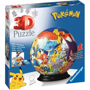 Ravensburger Pokémon puzzle 3D 72 pz. cartoni animati