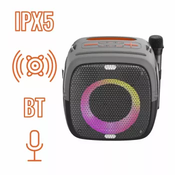 Altoparlante portatile Manta SPK340 Ares, nero