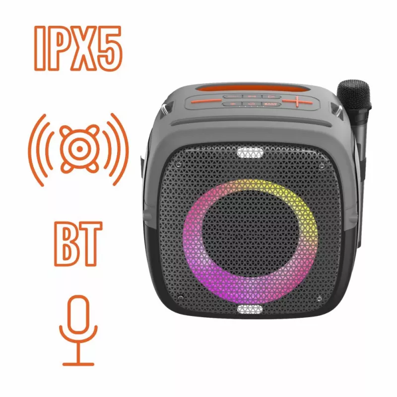 Altoparlante portatile Manta SPK340 Ares, nero