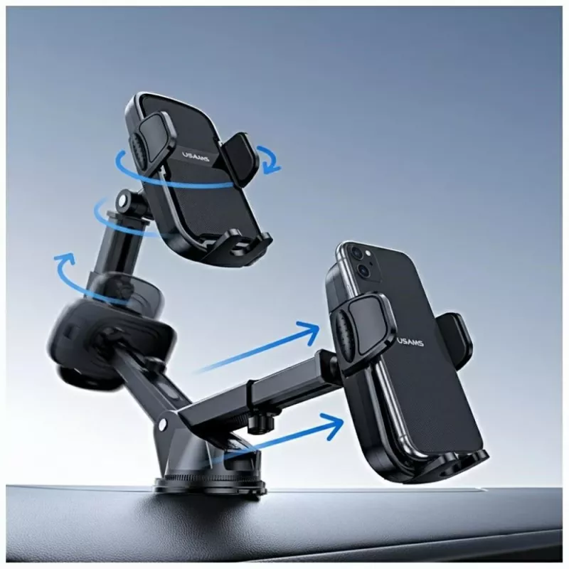 Supporto per cellulare finestra cockpit ZJ086 nero