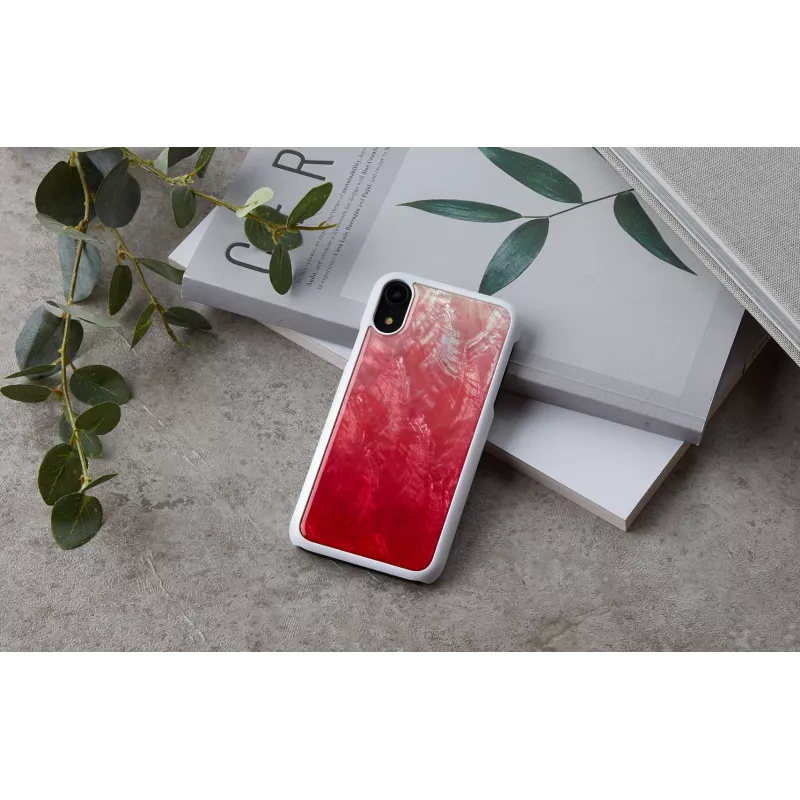 Custodia per smartphone iKins per iPhone XR – pink lake e bianco