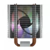 Dissipatore ad aria per CPU SAVIO SAVGCOVORTEXX2ARGB con 4 heatpipe, ventola ARGB 120 mm, nero