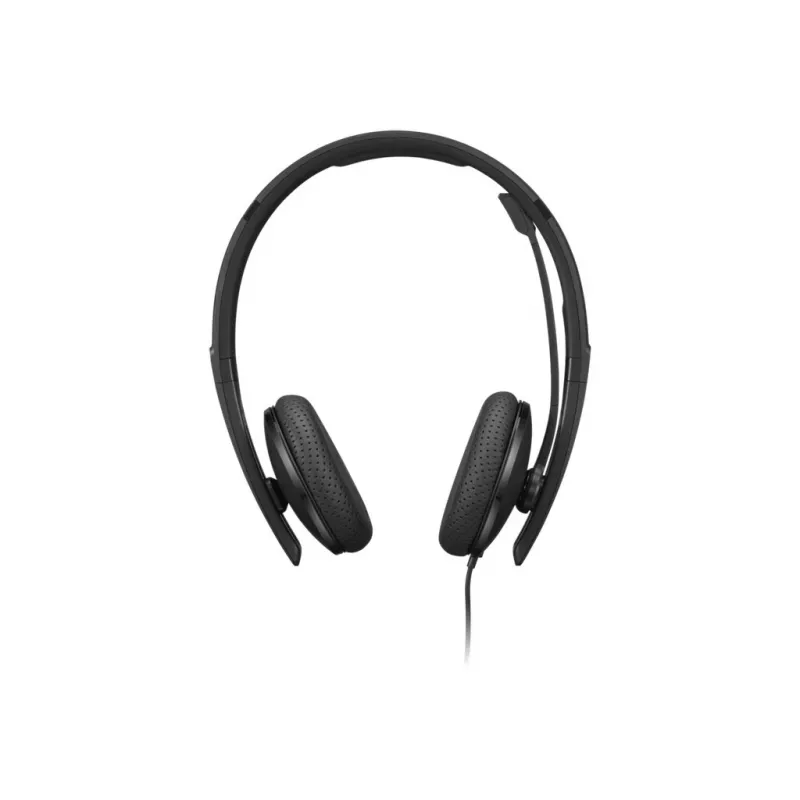Cuffie/headset Lenovo 4XD1M45626 con filo, archetto, USB Type-C, nero