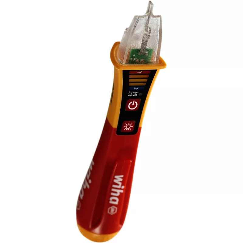 Rilevatore di tensione senza contatto Wiha SB2551301 con indicatore LED, rilevatore a penna