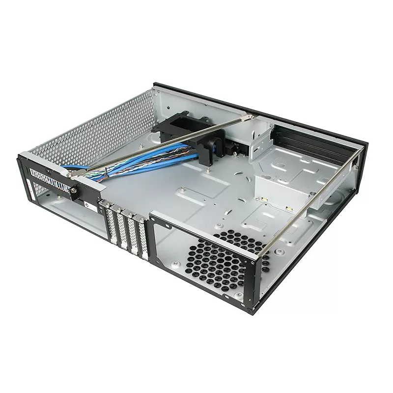 SilverStone MILO ML03 - Desktop - Micro-ATX - senza alimentatore (ATX / PS/2) - nero - USB/Audio (SST-ML03B-R)