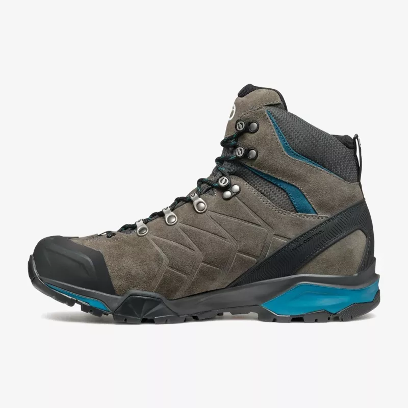 Scarpa ZG Trek GTX scarpe da trekking, Titanium/Lake Blue, taglia 45,5