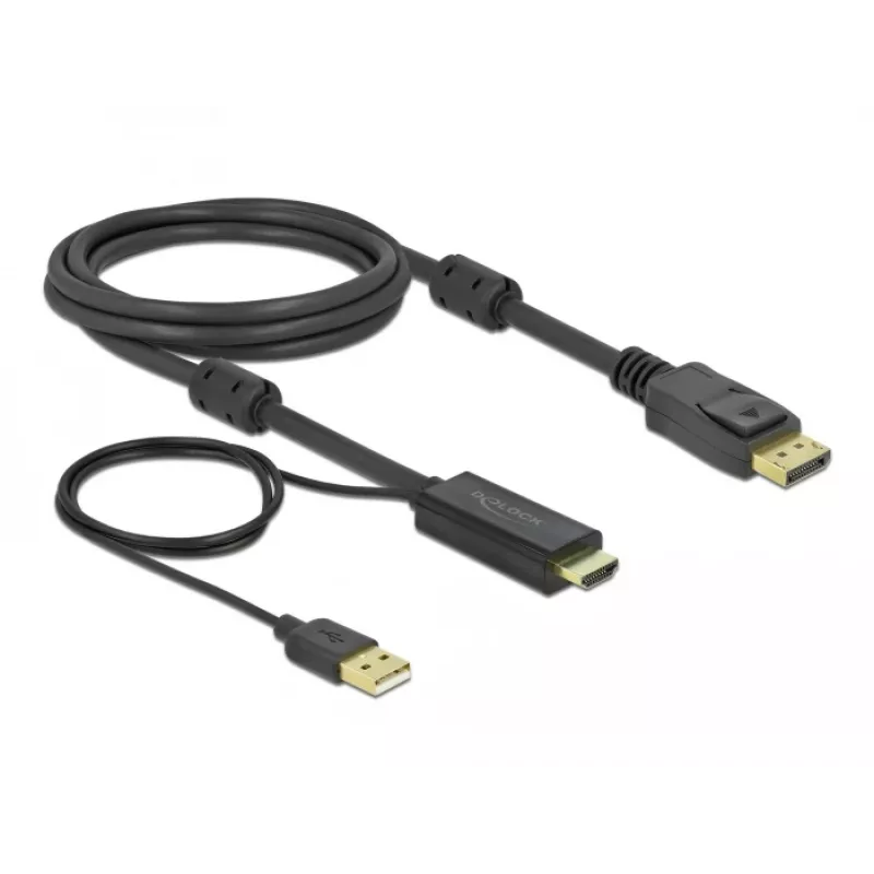 Cavo HDMI su DisplayPort DeLOCK 85964 4K 30 Hz 2 m