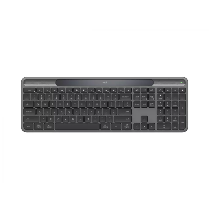 Tastiera wireless Logitech 920-013779 RF Wireless Bluetooth grafite