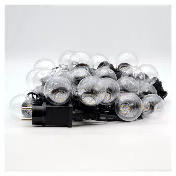 RealPower 463627 catena luminosa 10 m 24 lampadine LED