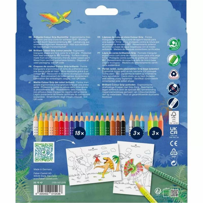 Matite colorate Faber-Castell 201546 24 pezzi