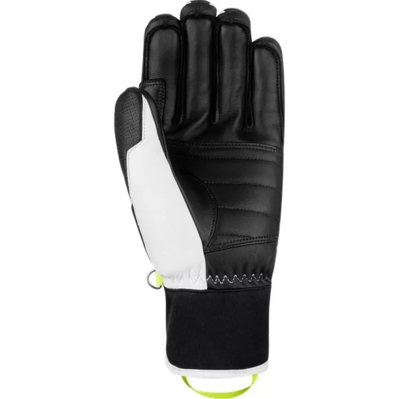 REUSCH MASTER PRO GUANTI TAGLIA 8,5 nero, bianco e giallo