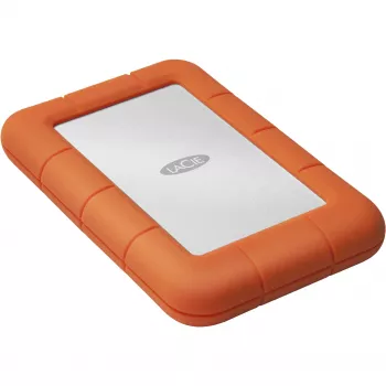 Rugged Mini 5 TB, disco rigido esterno (argento/arancione, Micro-USB-B 3.2 Gen 1 (5 Gbit/s))