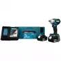 Avvitatore a impulsi Makita DTW300RTJ 3200 giri/min, 18V, 2 batterie