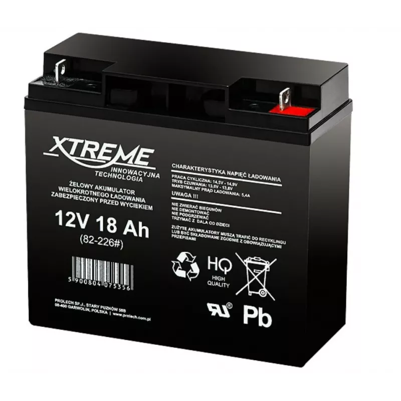 Proloch 82-226# batteria nero
