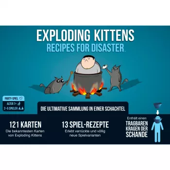 Exploding Kittens - Recipes for Disaster, gioco di carte