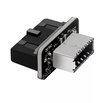 Adattatore USB 3.0 GrauGear GG 18025 – connettore femmina Type-A, orientamento 180°