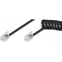 Cavo telefonico Microconnect MPK10200 RJ-10 RJ-10 2 m nero