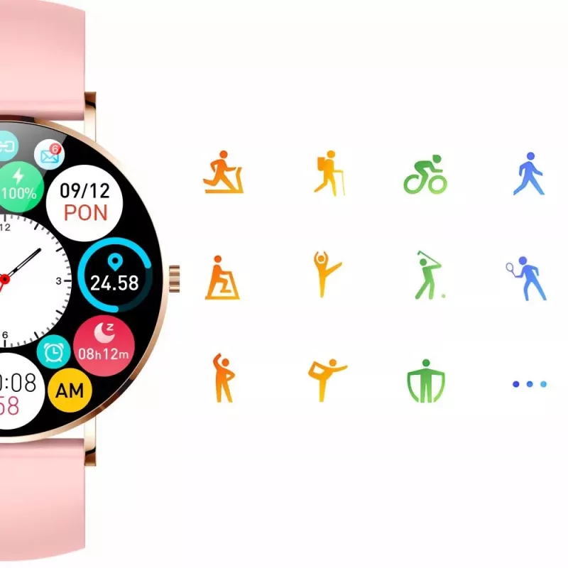 Smart Watch Manta SWU501PK rosa