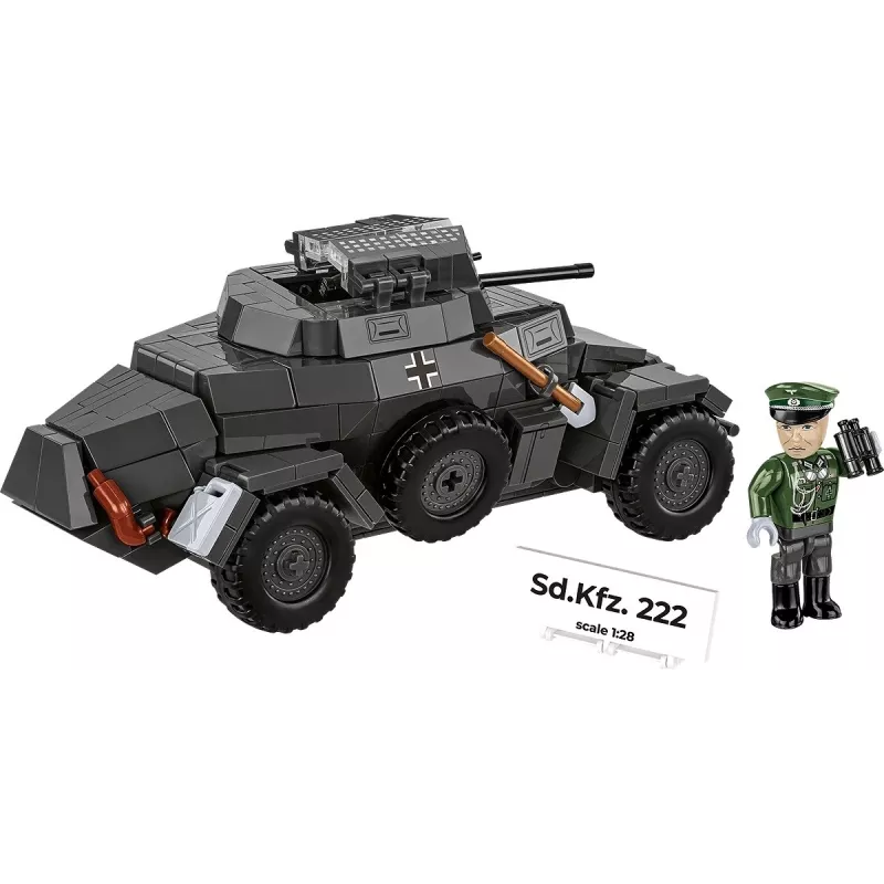 Cobi Blocks Sd.Kfz 222 kit di montaggio COBI-2657 — 502 mattoncini