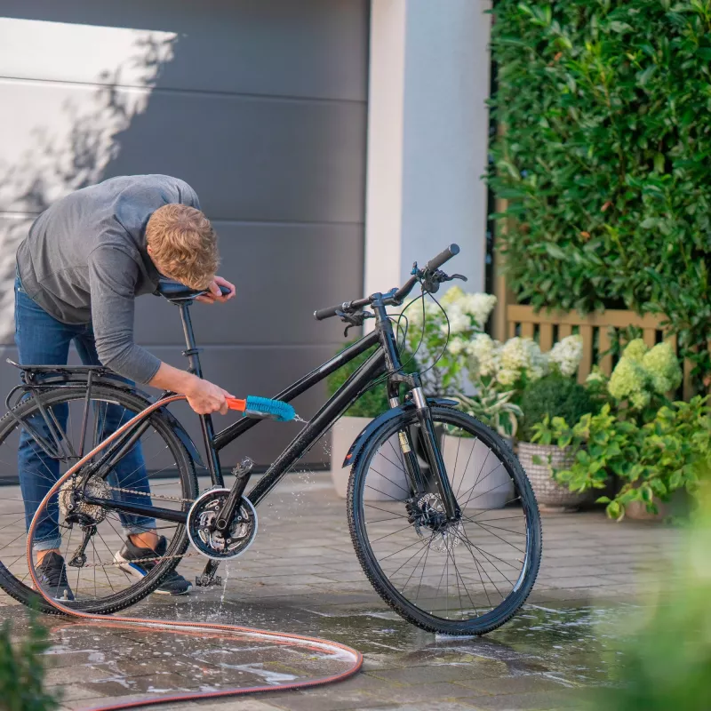 Gardena Cleansystem spazzola per il lavaggio della bicicletta, 18848-20