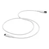 mophie essentials USB-C a USB-A | cavo di ricarica 2 m, bianco, 2 m, USB A, USB C, bianco