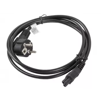 Cavo di alimentazione Lanberg CA-C5CA-11CC-0018-BK nero 1,8 m CEE7/7 connettore femmina C5 (CA-C5CA-11CC-0018-BK)